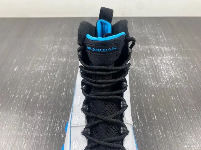 Powder Jordan FQ8992-101 Blue 9 Air 0405